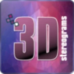 3d stereograms android application logo